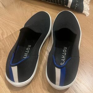 Rothy’s Black Slip on sneakers